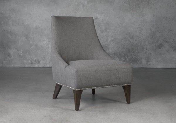 Blair Accent Chair in Smoke Grey (B1222) Fabric, Angle Blair Accent Chair in Smoke Grey (B1222) Fabric, Angle