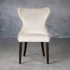 Darcy Dining Chair in Beige Fabric (C686), Front