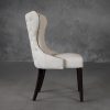 Darcy Dining Chair in Linen Fabric (CW018), Side