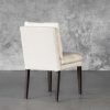 Derek Dining Chair in Linen, Back