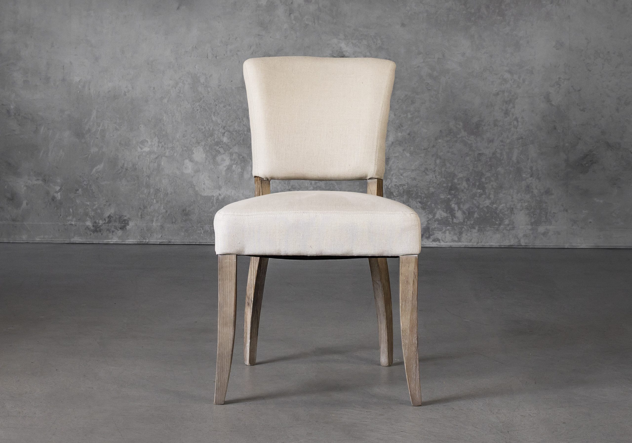 Sio Dining Chair Cream P810 Fabric Front