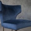 Thelma Dining Chair in Teal (C758) Fabric, Close Up