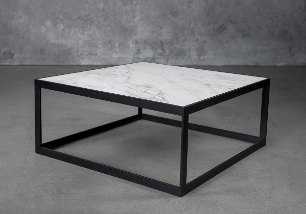 Carrara Square Coffee Table, Angle Carrara Square Coffee Table, Angle