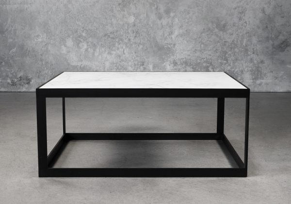 Carrara Square Coffee Table, Front