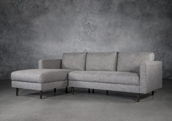 Cooper Sectional in Grey Fabric, SL, Angle Cooper Sectional in Grey Fabric, SL, Angle