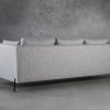 Gerald Sofa in Grey Fabric, Back