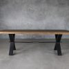 Ironside Large Dining Table, Front