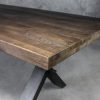 Ironside Large Dining Table in Wenge, Top Angle