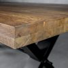 Ironside Medium Dining Table, Close Up