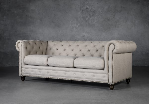 Ivy Sofa in Flax Fabric, Angle Ivy Sofa in Flax Fabric, Angle
