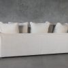 Leah Sofa in Sand Fabric, Back