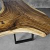 Live Edge Dining Table, Y Close Up