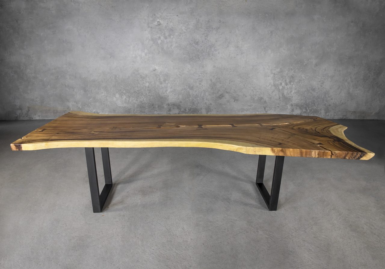 Live Edge Dining Table, Y Front