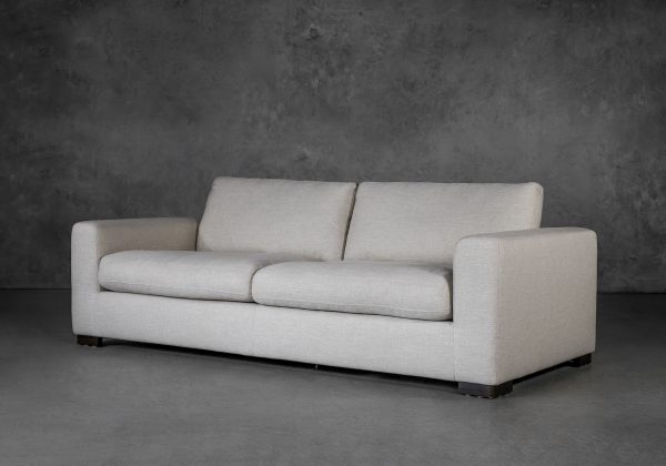 Lucca Sofa in Linen Fabric, Angle