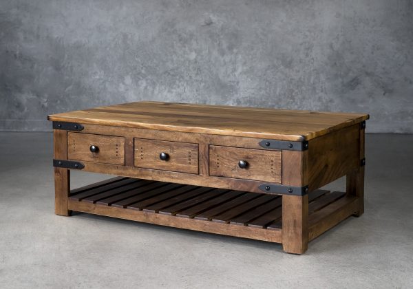 Parota Coffee Table, Angle Parota Coffee Table, Angle