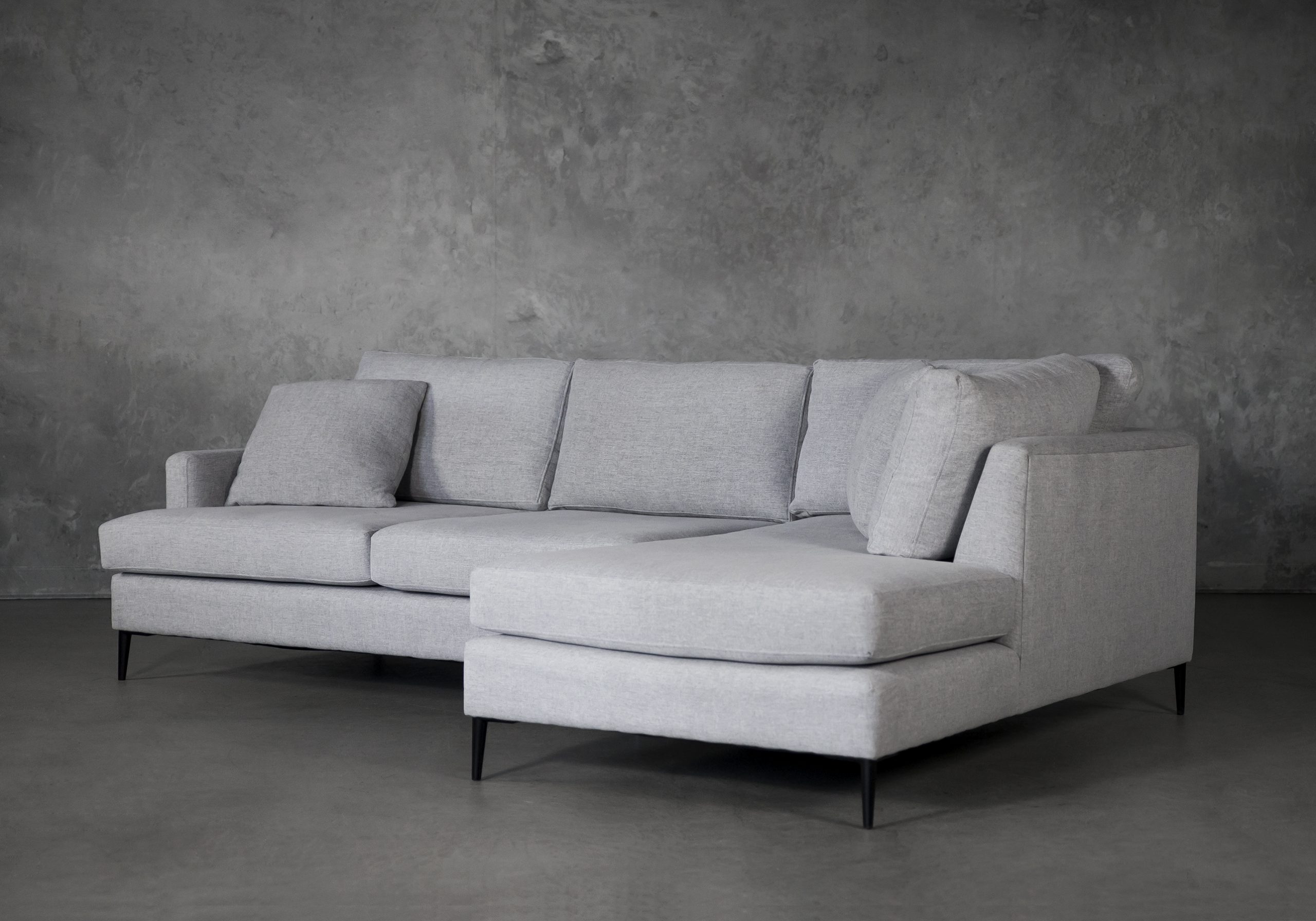 Romy 1 Arm Apt Sofa Angle