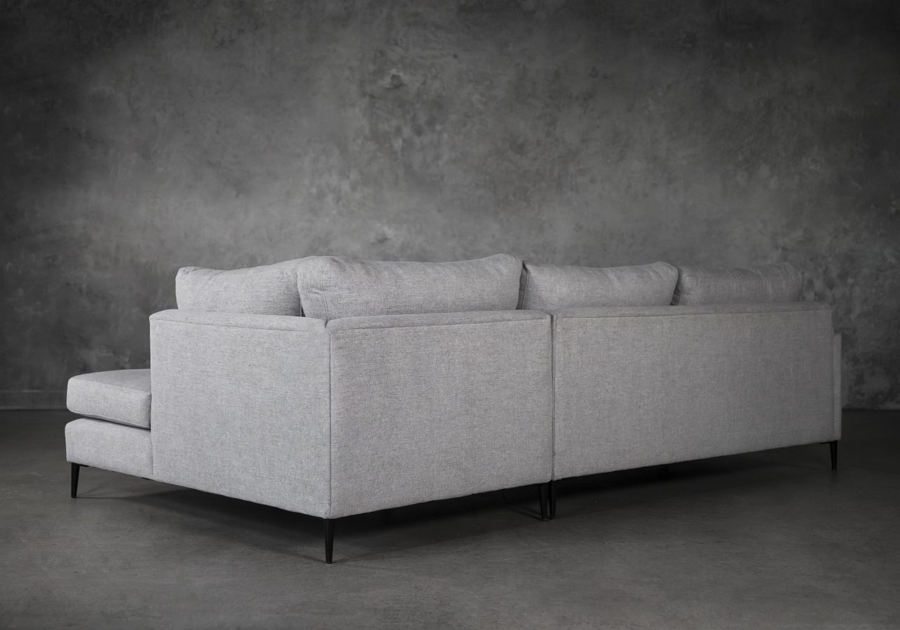 Romy 1 Arm Apartment Sofa, Back