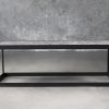 Terrazo Rectangle Coffee Table, Front