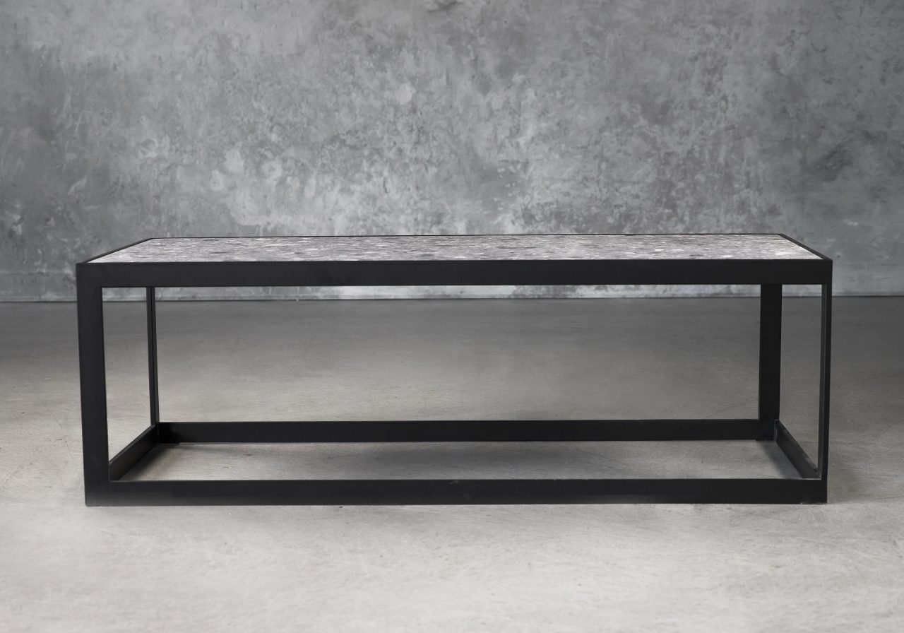 Terrazo Rectangle Coffee Table, Front