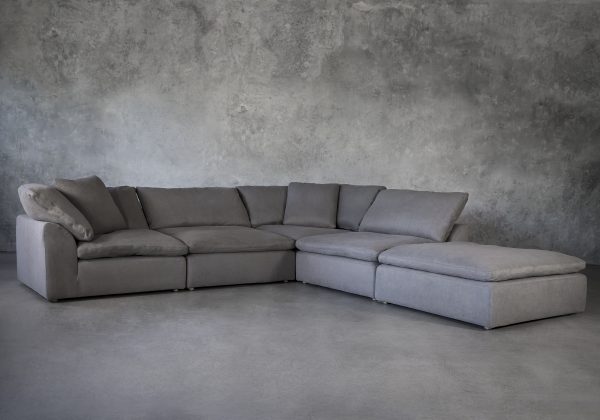 Tofino Sectional in Slate Fabric, Angle Tofino Sectional in Slate Fabric, Angle