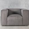 Emma Chair, Grey, Front