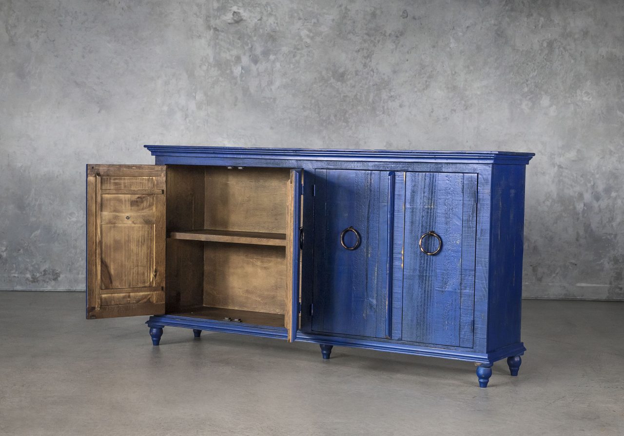 Capri Blue Console, Door Open