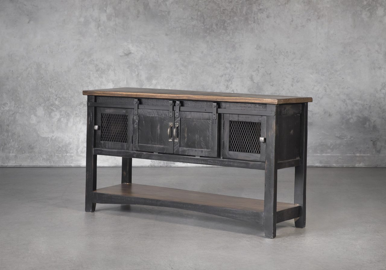 Eblo Console Table, Angle