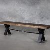 Ironside Dining Bench, Angle
