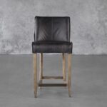 Jonny Counter Stool Black Front