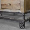 La Paz TV Stand, Close Up, Base