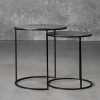 Latina End Table in Nickel, Separate