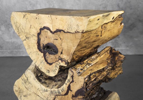 Live Edge Consule Close Up