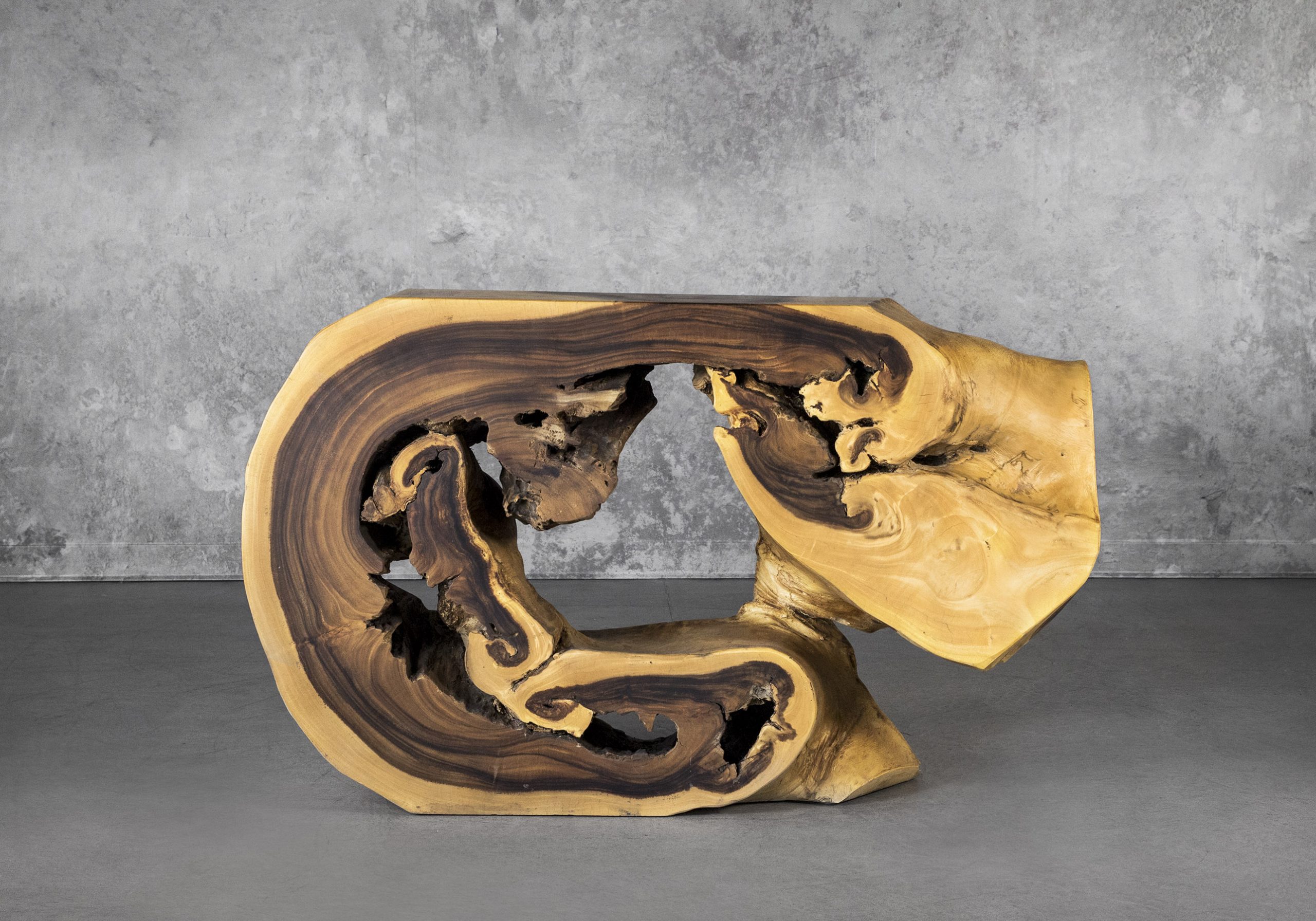 Live Edge Consule ii Front