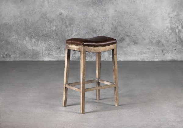 Ness Barstool in Brown, Angle