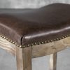 Ness Barstool in Brown, Close Up
