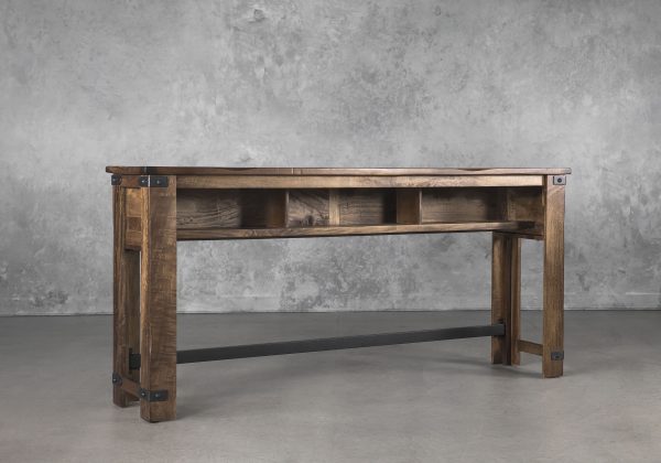 Parota Counter Table, Back