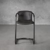 Royce Counter Stool in Black, Front