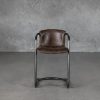Royce Counter Stool in Brown, Front