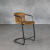 Royce Counter Stool in Cognac, Angle