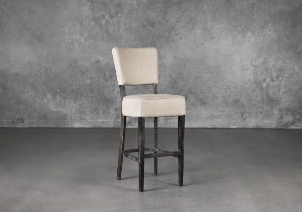 Teton Barstool in Cream, Angle