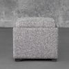 Becky Ottoman in Grey B543, Front