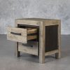 Corsica Nightstand, Angle, Open