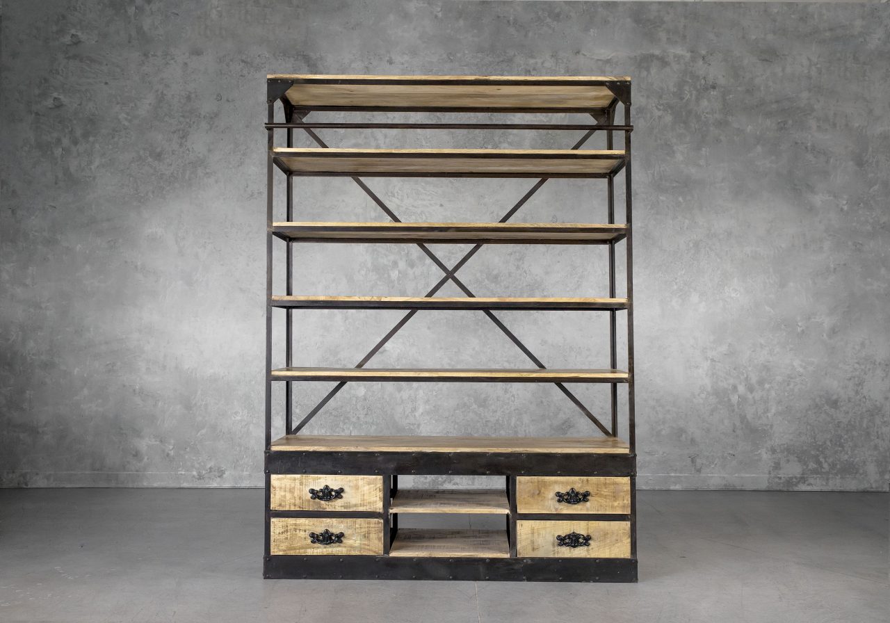 Library Bookcase, Front