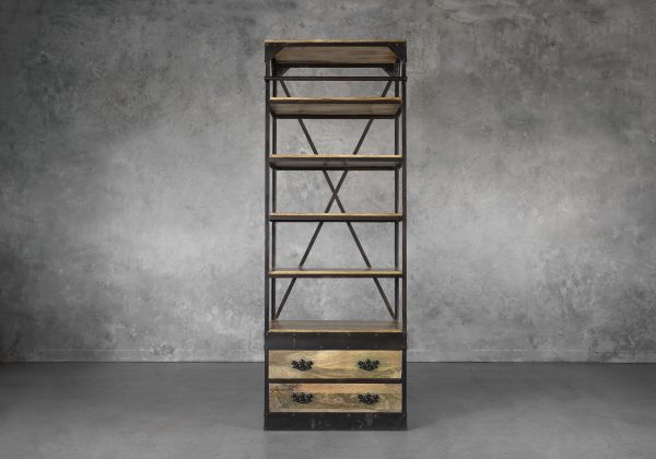 Library Small Bookcase, Front