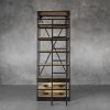 Library Small Bookcase, Front, Ladder