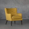 Marley Chair in Mustard, Angle
