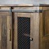 Parota TV Stand 70 Inch, Close Up