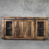 Parota TV Stand 70 Inch, Front