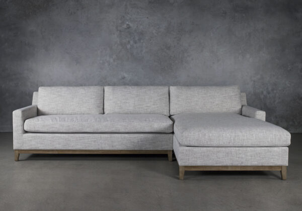 Twilight Sectional Sofabed in Beige Fabric, Front, SR