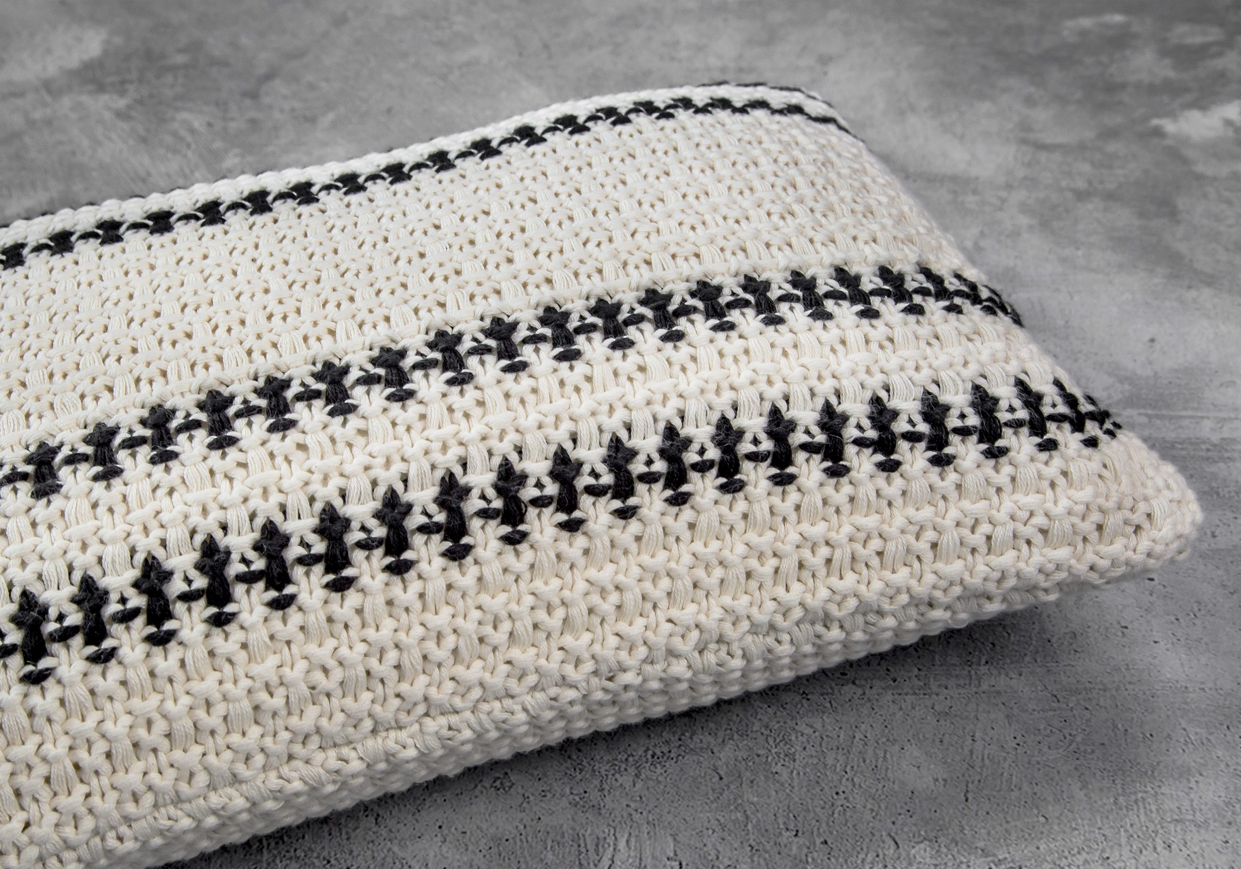 Aztec Pillow 12x20 Close Up